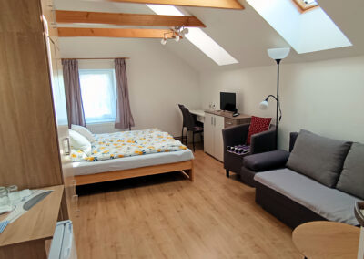 Pokoj číslo 3 pohled od dveří